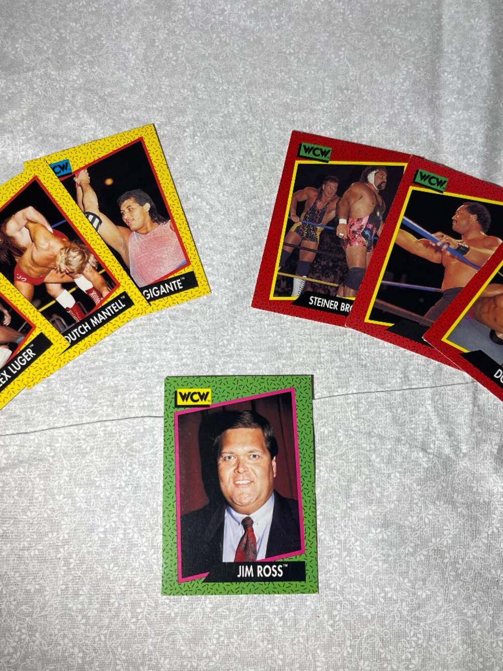 1991 Impel WCW World Championship Wrestling #22,78,87,111,141,147,154 (191)